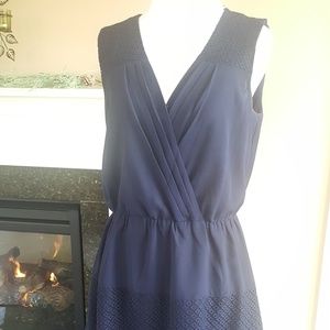 Limited navy spring dress